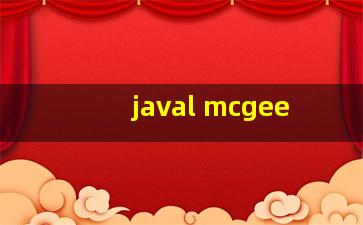 javal mcgee